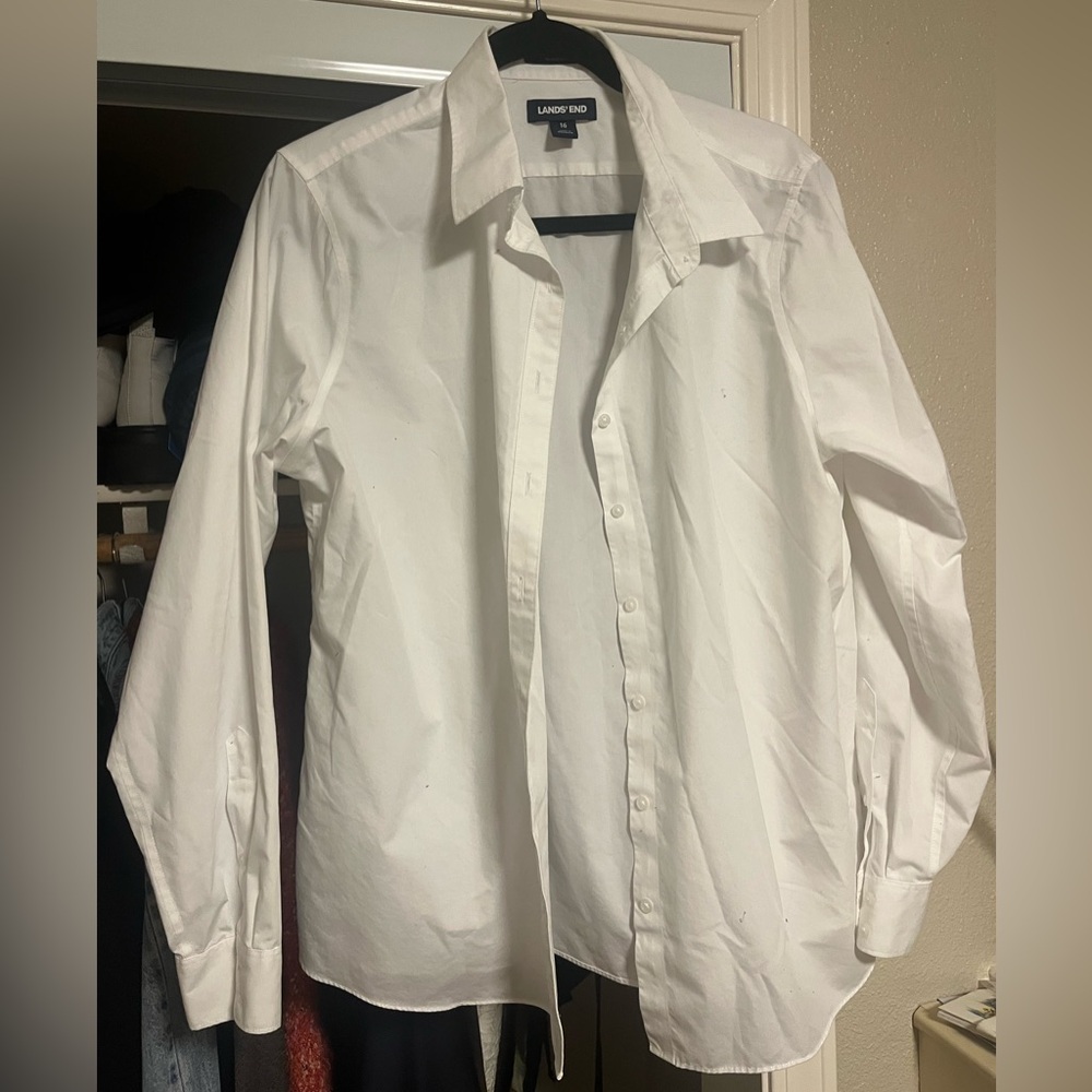 Crisp White Dress Shirt